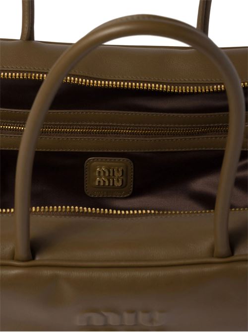 Borsa Beau in pelle MIU MIU | 5BB117V-MON2CRWF0244